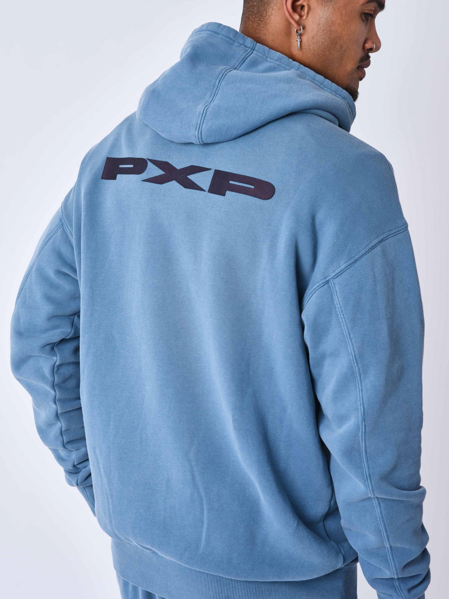 Sudadera efecto Lavado Azul - Project X Paris