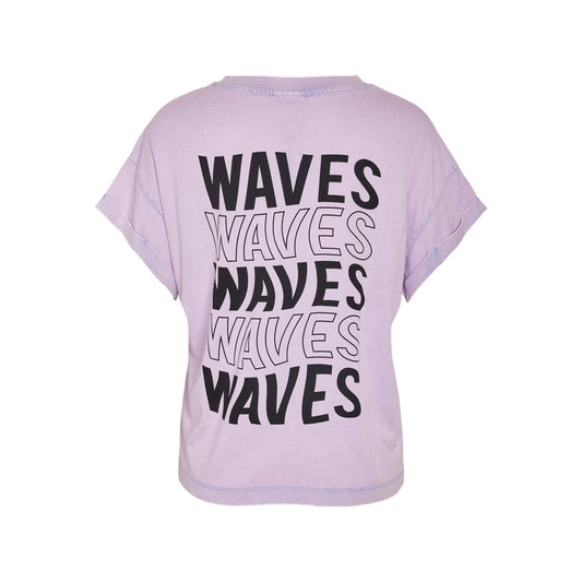 Camiseta Waves Lila - Noisy May