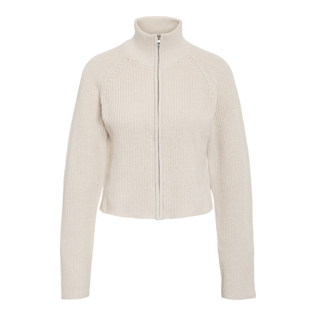 Chaqueta de Punto Blanco Roto - Noisy May