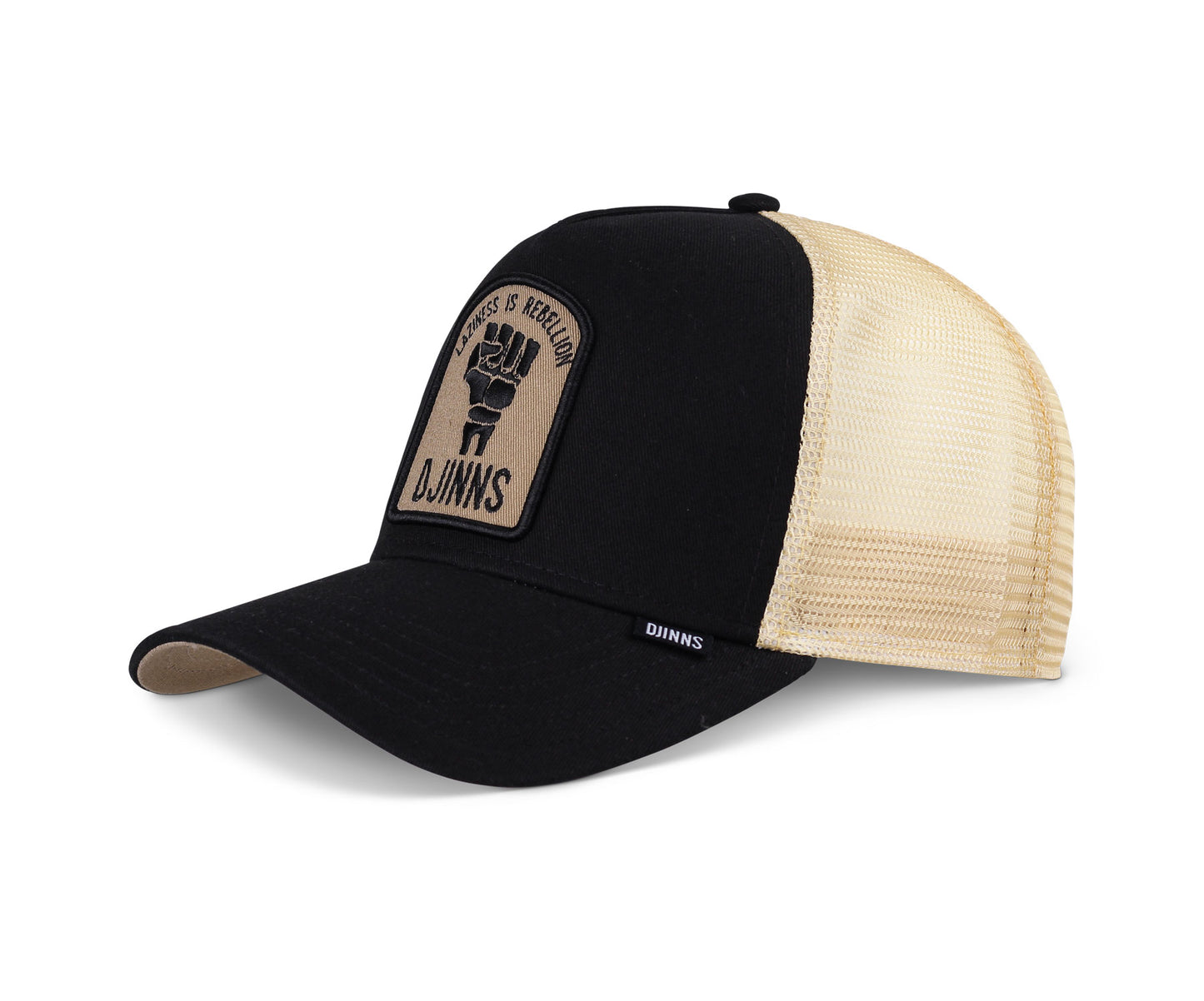 Gorra Rebelion Negro/Beige - DJINNS