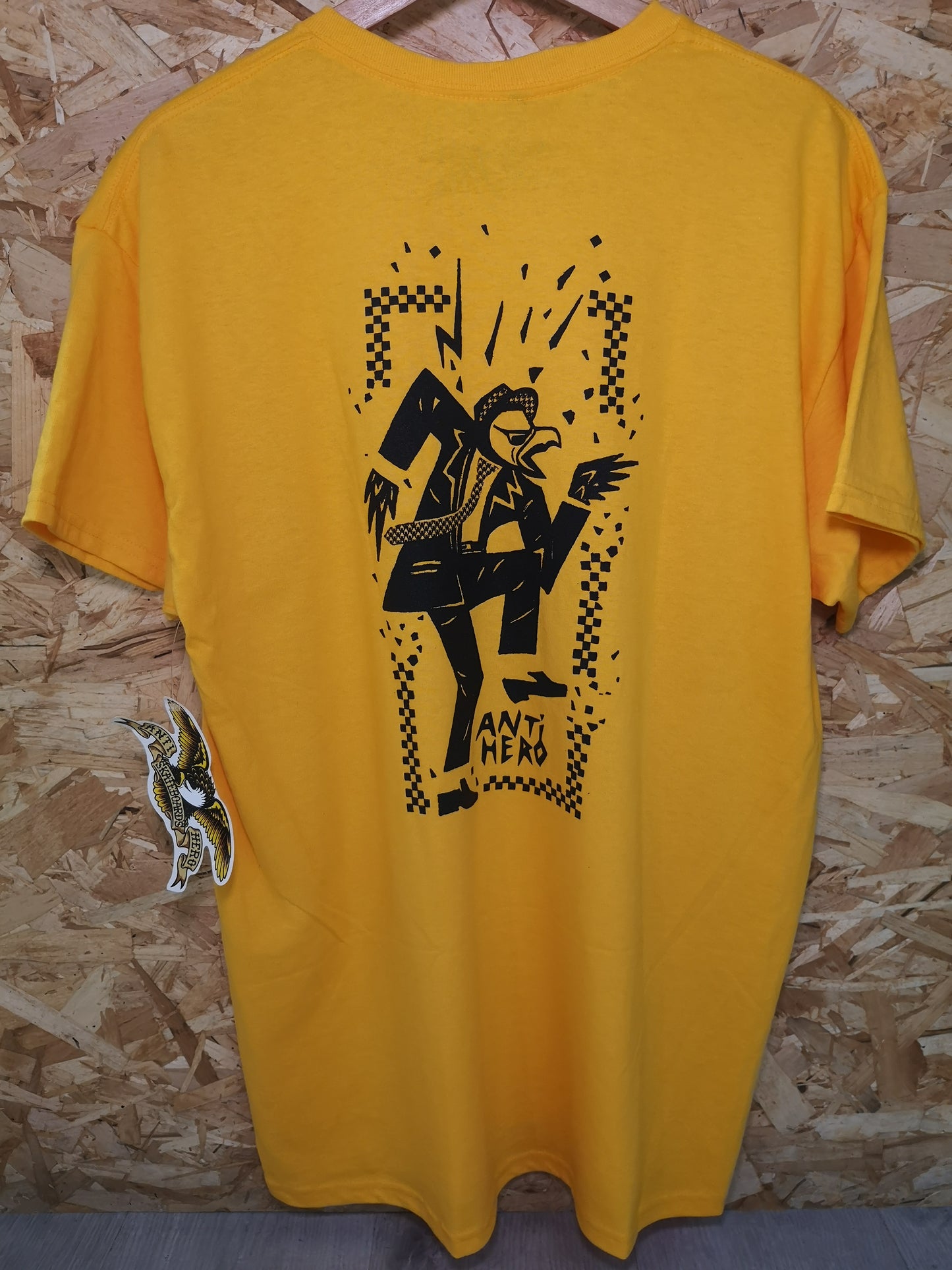 Camiseta Rude Bwoy Amarillo - Antihero