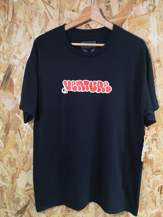 Camiseta Grafiti  Negro / Rojo - Venture