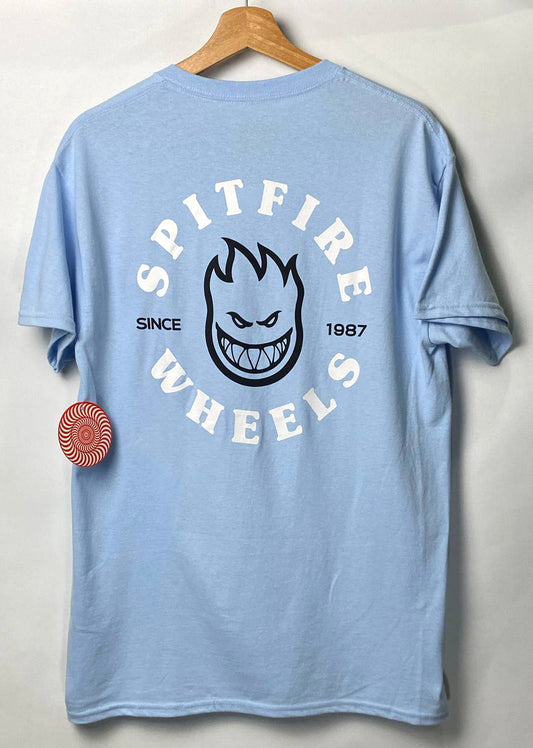 Camiseta Spitfire Azul claro