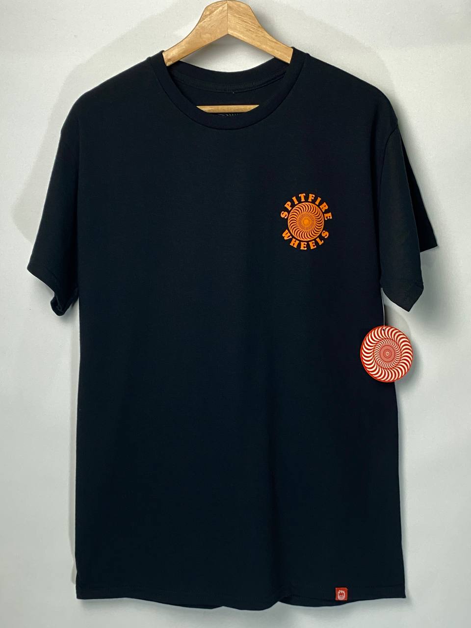 Camiseta Spitfire Azul Marino / Naranja