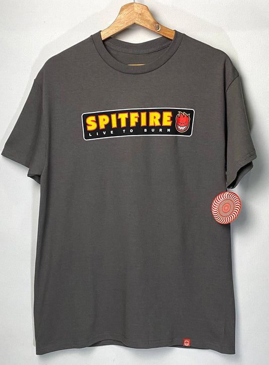 Camiseta Spitfire Gris Ocuro