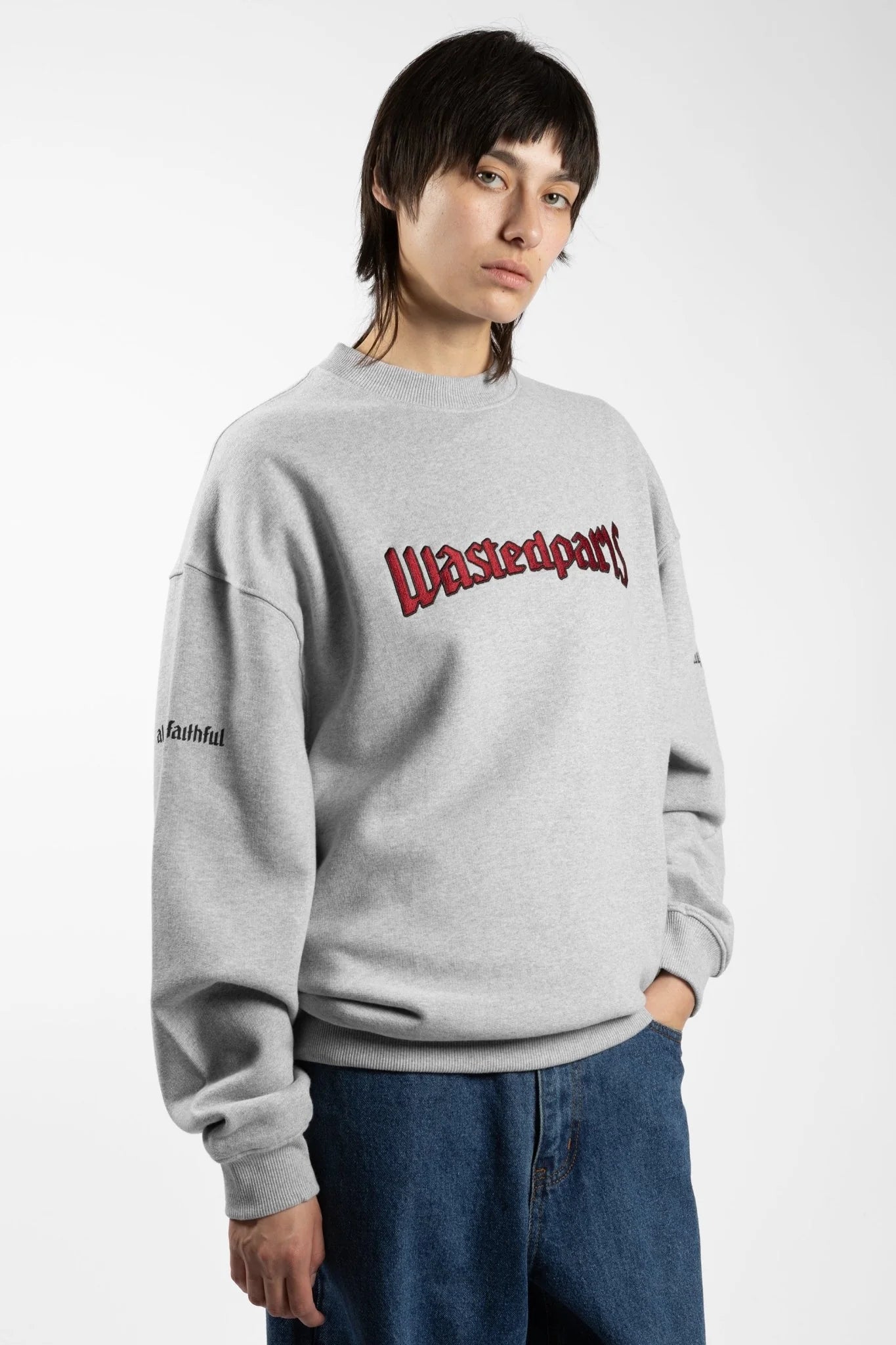 Crewneck United Gris - Wasted Paris