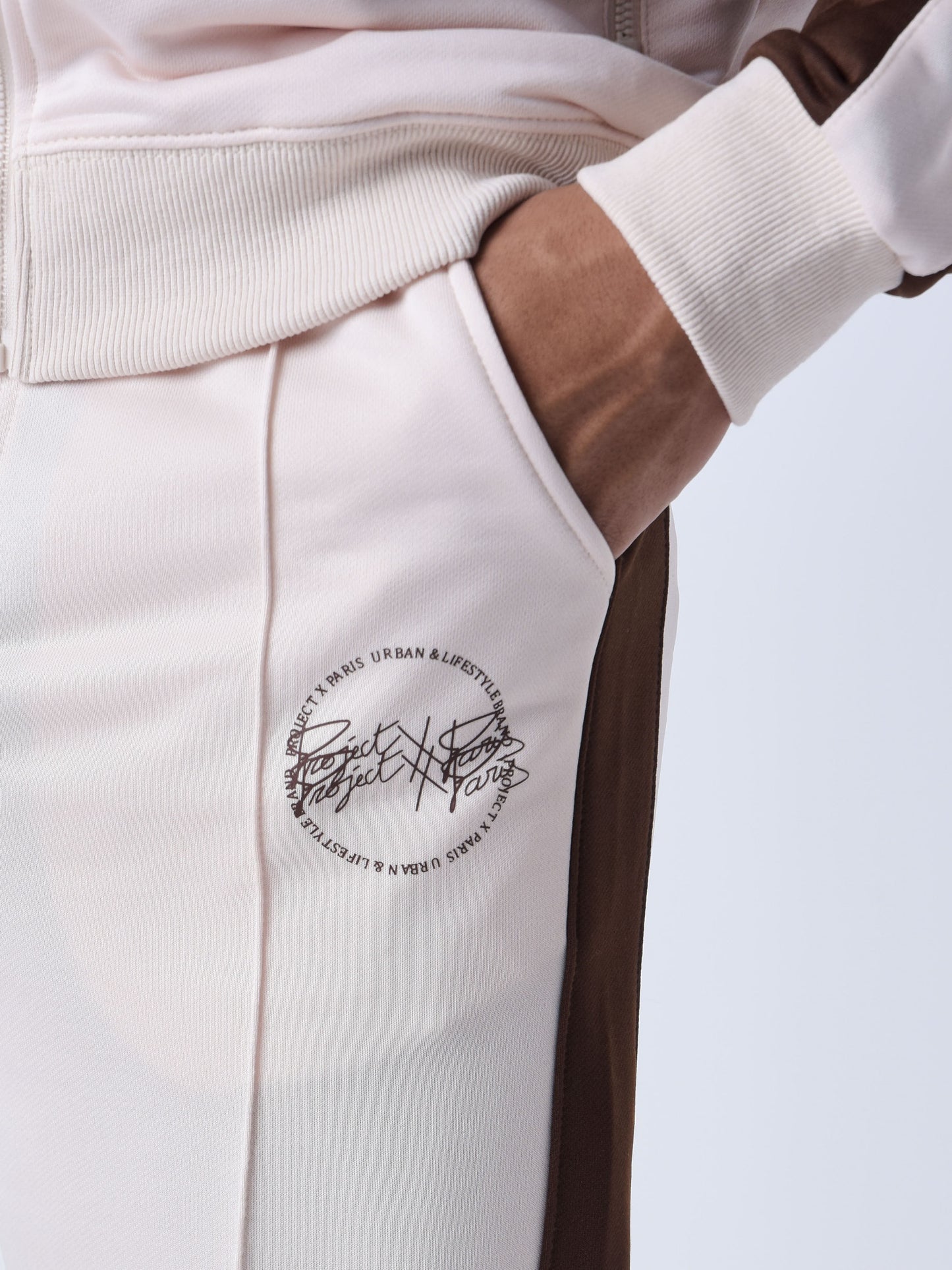 Pantalón bicolor con canesú - Project X Paris