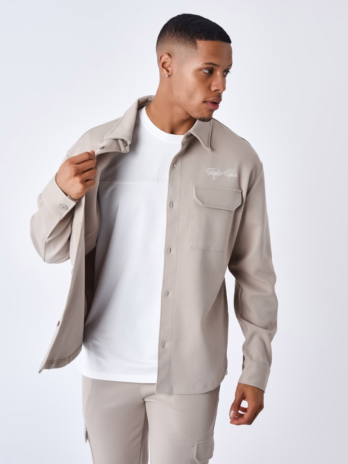 Sobrecamisa Taupe - Project X Paris