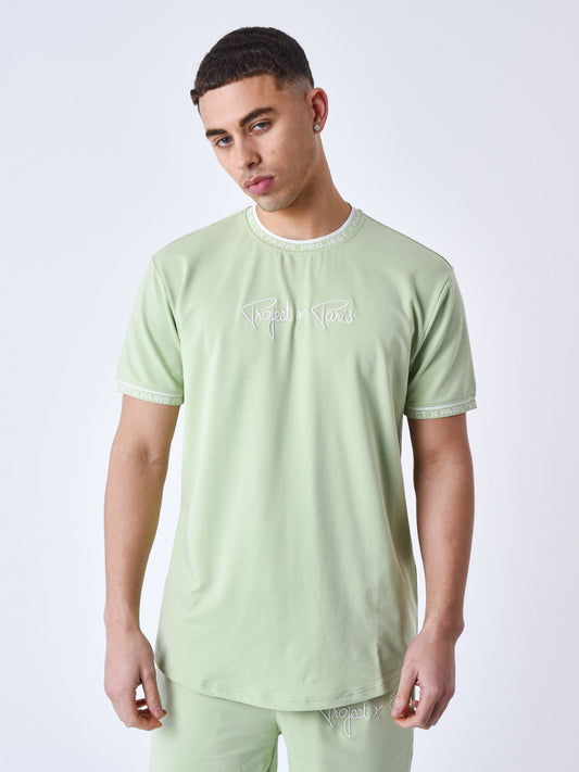 Camiseta Corta Verde Lima - Project x Paris