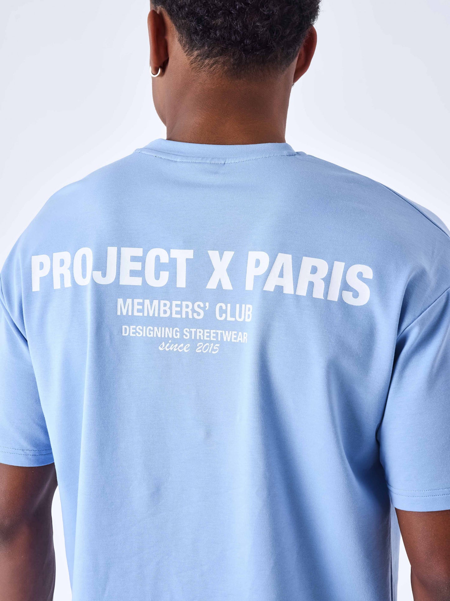 New Camiseta Azul Claro Member Club - Project X Paris