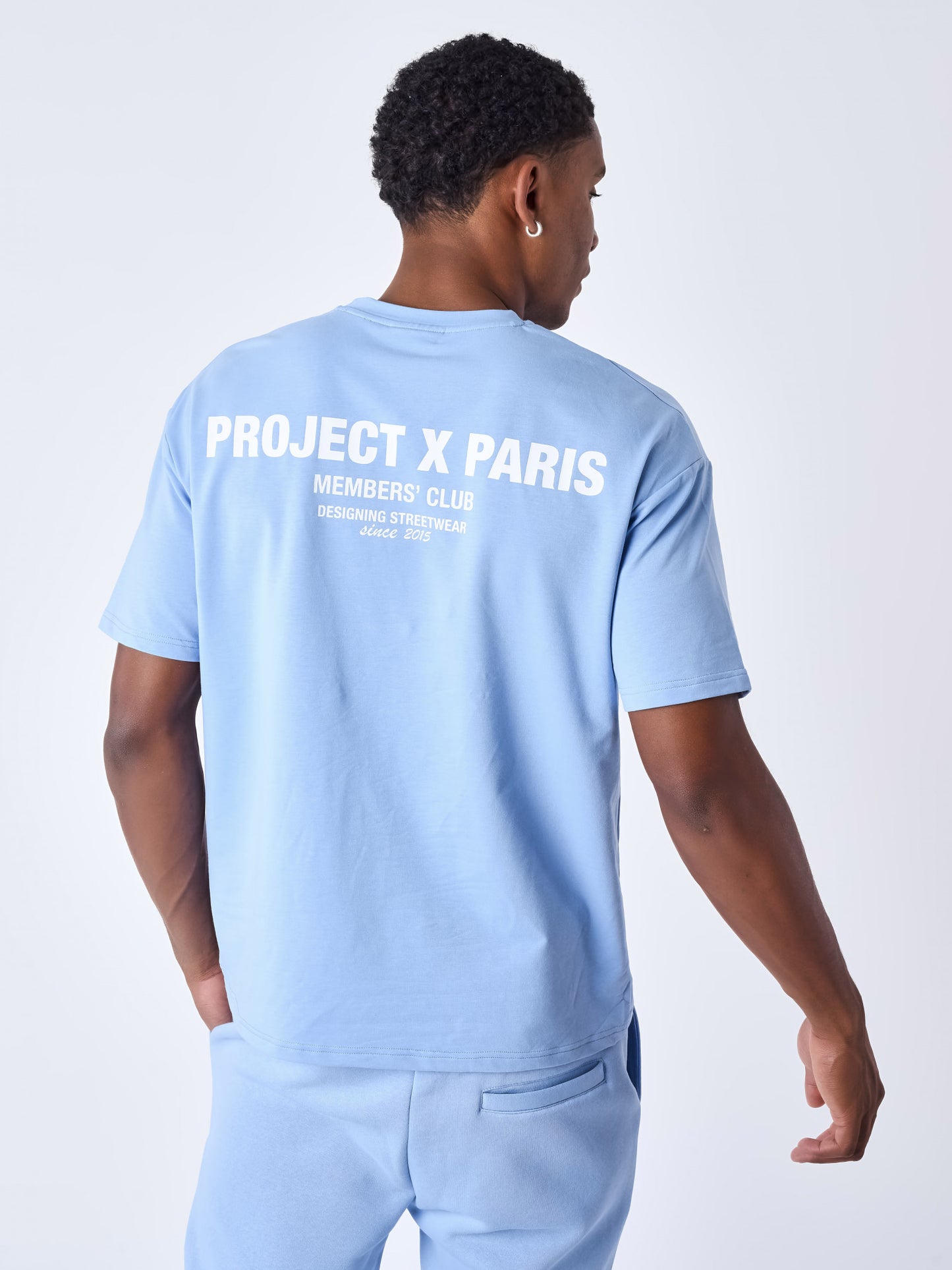 New Camiseta Azul Claro Member Club - Project X Paris