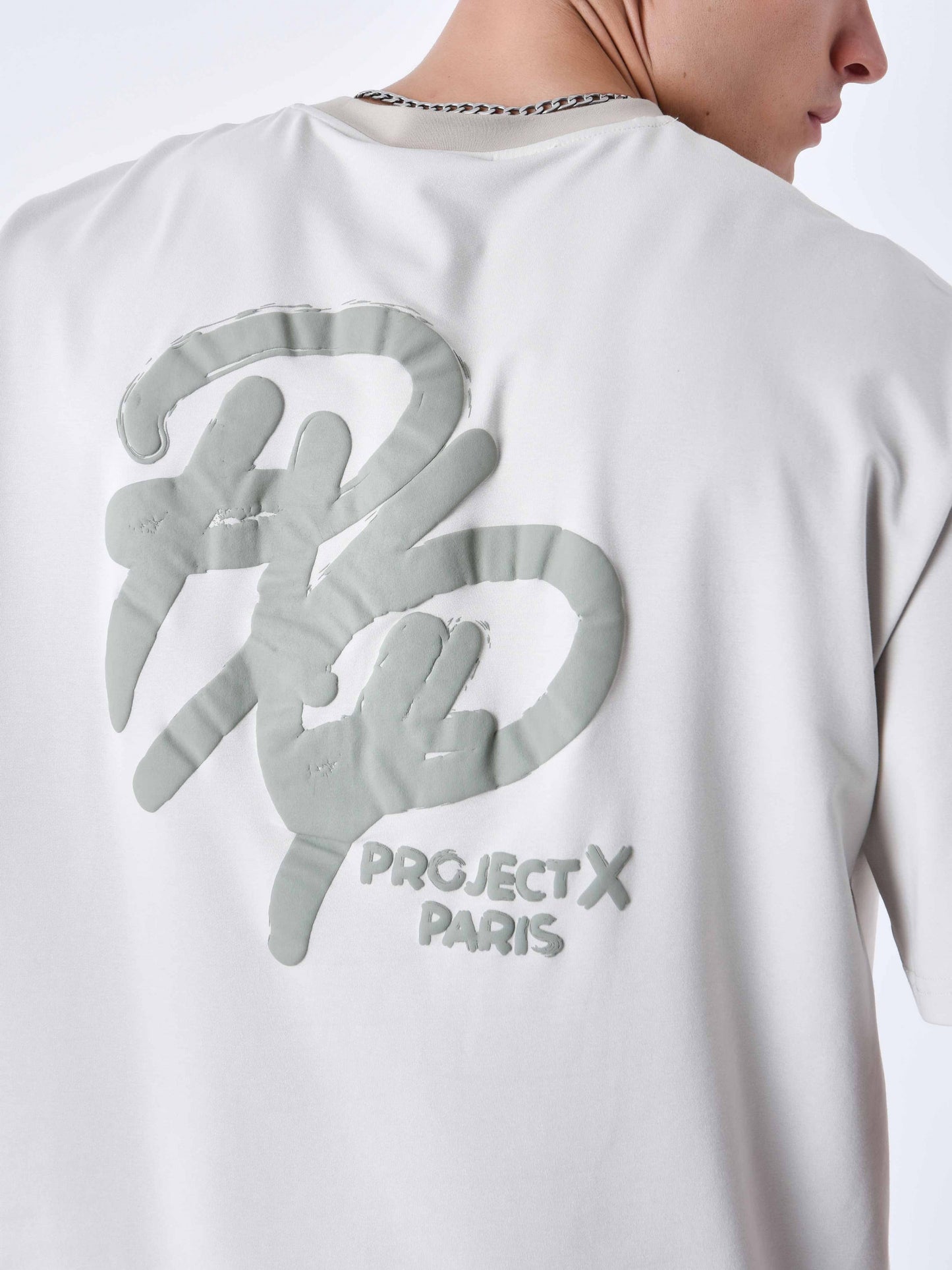 Camiseta Boxy Grey - Project X Paris