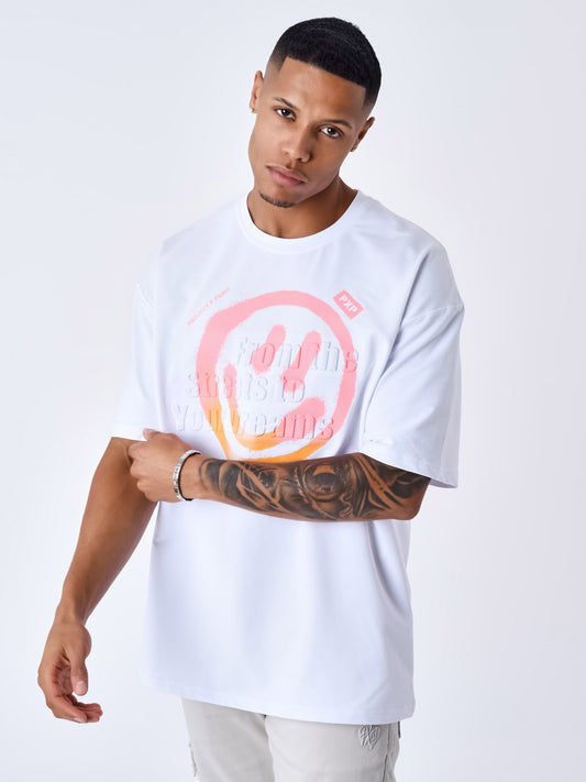 Camiseta Smile White - Project X Paris